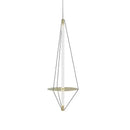 GobekUsa Disc Pendant Light: Modern Minimalist LED Chandelier for Bedroom Decor