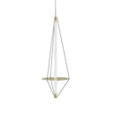 GobekUsa Disc Pendant Light: Modern Minimalist LED Chandelier for Bedroom Decor