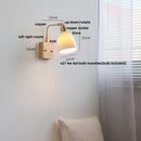 GobekUsa Ceramic LED Wall Sconce Rotatable Modern Vanity Light