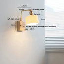 GobekUsa Ceramic LED Wall Sconce Rotatable Modern Vanity Light