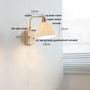 GobekUsa Ceramic LED Wall Sconce Rotatable Modern Vanity Light