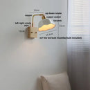GobekUsa Ceramic LED Wall Sconce Rotatable Modern Vanity Light