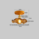 GobekUsa LED Ceiling Light Modern Style Indoor Lighting Aluminum Glass Nordic Lamp