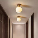GobekUsa LED Ceiling Light Modern Style Indoor Lighting Aluminum Glass Nordic Lamp