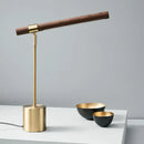 GobekUsa LED Wood Table Lamp Modern Design for Home, Living Room, Bedroom - Italy Designer