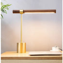 GobekUsa LED Wood Table Lamp Modern Design for Home, Living Room, Bedroom - Italy Designer