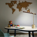 GobekUsa LED Wood Table Lamp Modern Design for Home, Living Room, Bedroom - Italy Designer