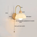 GobekUsa LED Wall Lamps: Nordic Modern Design for Home Decor, Living Room, Bar, Stair - Pull Chain Switch