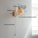 GobekUsa Ceramic LED Wall Light Fixture Reading Coffee Nordic Modern Rotatable Bedside Lamp