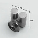 GobekUsa Brass Bidet Faucet Set for Wall Mounted Toilet - Dual Purpose Bathroom Sprayer