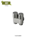 GobekUsa Brass Bidet Faucet Set for Wall Mounted Toilet - Dual Purpose Bathroom Sprayer
