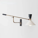 GobekUsa Adjustable Metal Bedroom Sconce Light E27 Surface Mount Wall Decor