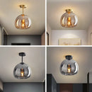 GobekUsa Glass Ball LED Ceiling Light: Modern Nordic Living Room Hallway Kitchen Interior Lamp