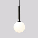 GobekUsa Glass Ball Pendant Light for Dining Room & Bedroom Decor