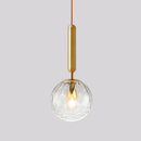 GobekUsa Glass Ball Pendant Light for Dining Room & Bedroom Decor