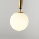 GobekUsa Glass Ball Pendant Light for Dining Room & Bedroom Decor