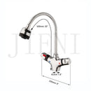 GobekUsa Brass Kitchen Sink Faucet w/ Swivel Spout & Thermostatic Control