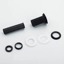 Modern brass black pop up drain stopper bathroom sink overflow by Decorbites