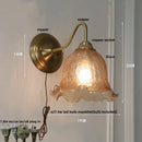 GobekUsa Clear Glass LED Wall Sconce Nordic Modern Brass Light Fixture Applique Murale