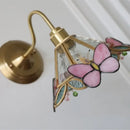 GobekUsa Clear Glass LED Wall Sconce Nordic Modern Brass Light Fixture Applique Murale