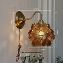 GobekUsa Clear Glass LED Wall Sconce Nordic Modern Brass Light Fixture Applique Murale