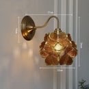 GobekUsa Clear Glass LED Wall Sconce Nordic Modern Brass Light Fixture Applique Murale
