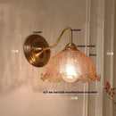 GobekUsa Clear Glass LED Wall Sconce Nordic Modern Brass Light Fixture Applique Murale