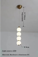 GobekUsa Circle Ring LED Pendant Lights for Elegant Home Decor
