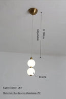 GobekUsa Circle Ring LED Pendant Lights for Elegant Home Decor