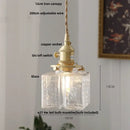 GobekUsa Clear Glass LED Pendant Light: Modern Nordic Style for Home Decor & Lighting
