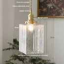 GobekUsa Clear Glass LED Pendant Light: Modern Nordic Style for Home Decor & Lighting