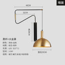 GobekUsa Copper Adjustable Wall Lamp LED E27 for Living Room