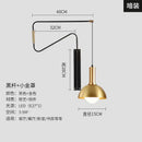 GobekUsa Copper Adjustable Wall Lamp LED E27 for Living Room