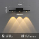 Modern brass copper led wall lamp bedroom reading light by Decorbites
