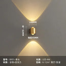 Modern brass copper led wall lamp bedroom reading light by Decorbites