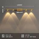 Modern brass copper led wall lamp bedroom reading light by Decorbites