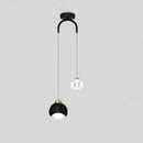 GobekUsa Crystal Ball Pendant Lights: Modern LED Luxury for Bedroom, Nordic Minimalist Design