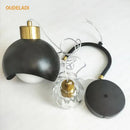 GobekUsa Crystal Ball Pendant Lights: Modern LED Luxury for Bedroom, Nordic Minimalist Design
