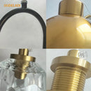 GobekUsa Crystal Ball Pendant Lights: Modern LED Luxury for Bedroom, Nordic Minimalist Design