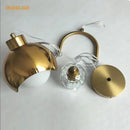 GobekUsa Crystal Ball Pendant Lights: Modern LED Luxury for Bedroom, Nordic Minimalist Design