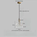 GobekUsa Crystal LED Ceiling Light - Modern Style for Bedroom, Living, Dining Room