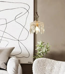 GobekUsa Crystal LED Ceiling Light - Modern Style for Bedroom, Living, Dining Room