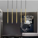 GobekUsa Crystal LED Pendant Chandelier for Retro Villa Stairs