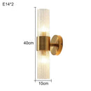GobekUsa Crystal LED Wall Lamp for Bedroom Living Room Indoor Lighting