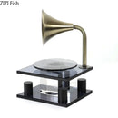 GobekUsa Crystal Music Equipment Model Ornament Decor - Modern Desk Artwork