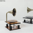 GobekUsa Crystal Music Equipment Model Ornament Decor - Modern Desk Artwork