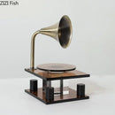 GobekUsa Crystal Music Equipment Model Ornament Decor - Modern Desk Artwork