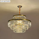 GobekUsa Modern Crystal Prism Pendant Light for Living Room