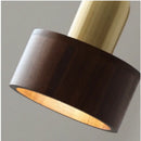 GobekUsa LED Wood Pendant Light Fixture | Adjustable Hanging Lamp for Home Decor