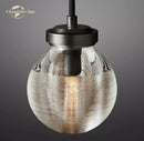 GobekUsa Crystal Pearl LED Chandelier for Bedroom Dining Kitchen - Modern Small Hanging Pendant Light Fixtures